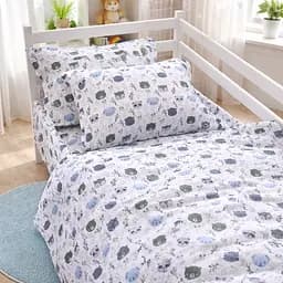 Комплект постільної білизни MirSon Ranforce Elite Panda Friends 2x160x220 см (2200012580769)