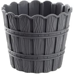 Горщик для квітів Violet House з дренажем 1.2 л (1054 BAMBOO GREY 1.2 л.)