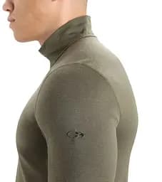 Термокофта Icebreaker 200 Oasis LS Half Zip Men Loden Heather XL (1052-104 367 069 XL) - мініатюра 5