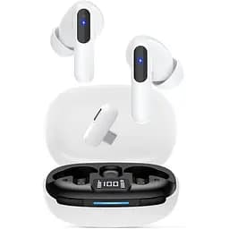 Бездротові ігрові навушники KAPEYDESI 2,4 ГГц, ігрові навушники-вкладки Bluetooth 5.3, гарнітура-вкладки для PS5/4/VR/PC/Switch