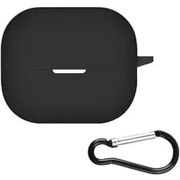 Чехол-накладка DK для Samsung Galaxy Buds 3 / 3 Pro (R530 / R630) | Silicone Candy Friendly карабин (black)