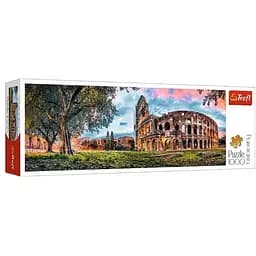 Пазл Trefl Колізей на світанку Рим Італія 1000 ел. панорама (29030)