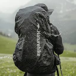 Чохол для рюкзака Naturehike CNK2450PJ010 L (Чорний) - мініатюра 5