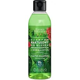 Шампунь Barwa Natural Увлажняющий с экстрактом кактуса 300 мл