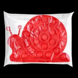 Іграшка-антистрес Pop It Offtop Равлик, червоний (866764)