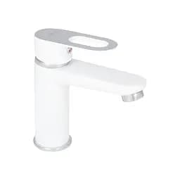 Змішувач для умивальника Lidz Latwa 001 (k35) LDLAT001WHI45423 White, Білий
