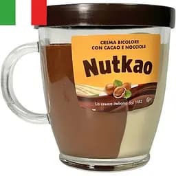 Шоколадна паста Nutkao Duo в горнятку 330 г