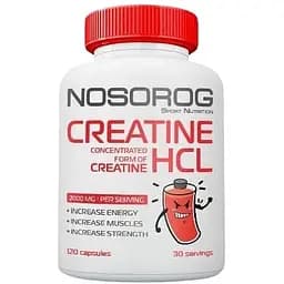 Креатин Nosorog Creatine HCL 120 капсул