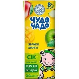 Сок Чудо-Чадо slim яблочно-манговый 200 мл