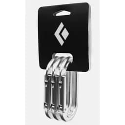 Набір карабінів Black Diamond Oval Keylock 3 Pack Polished (1033-BD 381099.POLS)