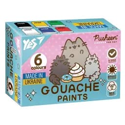 Фарби Гуаш Pusheen YES 230400 6 кольорів
