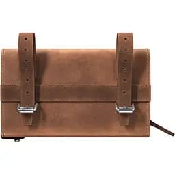Сумка під сідло Brooks D-Shaped Tool Bag 1lt Коричневий (1007-009024) - мініатюра 3