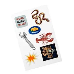 Детский стикерпак А6 The way Cobart СS-VS-010 на виниловой основе