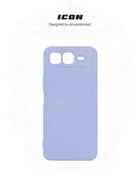 Чехол ArmorStandart ICON для Infinix Smart 10 Plus 4G с камерой, цвет Lavender (ARM87954) - мініатюра 3