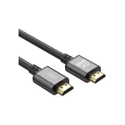 Кабель мультимедійний HDMI to HDMI 3.0m v2.0 black XO (GB017A-HDMI.tranish) - мініатюра 2