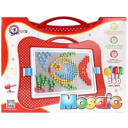 Дитяча розвиваюча мозаїка ТехноК №4 340 фішок 3367TXK