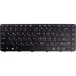 Клавиатура для ноутбука HP Probook 430 G3, 440 G3 черный, черный фрейм