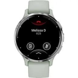 Смарт-годинник Garmin Venu 3S Silver S. Steel Bezel w. Sage Grey Case and S. Band (010-02785-01) - мініатюра 4