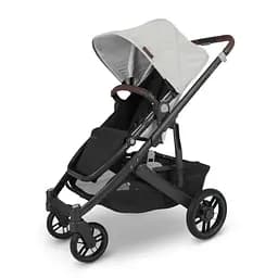 Прогулянкова коляска Uppababy Cruz V2 - Anthony + люлька Uppababy Carrycot-Anthony-White and Grey Chanille Carbon Frame  - мініатюра 14
