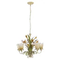 Люстра підвісна Brille флористика E14 60W GR (BKL-204S/5)