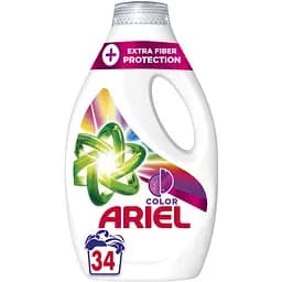 Гель для прання Ariel Color + Захист волокон Повний захист тканини 1.7 л