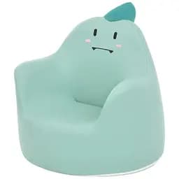 Детское кресло-пуфик Bambi Динозаврик M 5721 Dino мягкое из экокожи