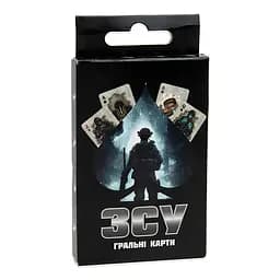 Гральні карти Strateg ЗСУ темні (30789)