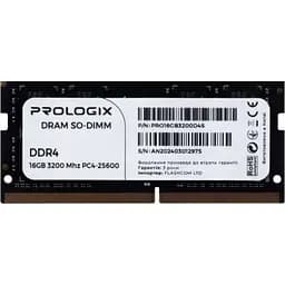 Модуль пам'яті для ноутбука SoDIMM DDR4 16GB 3200 MHz Prologix (PRO16GB3200D4S) - мініатюра 5
