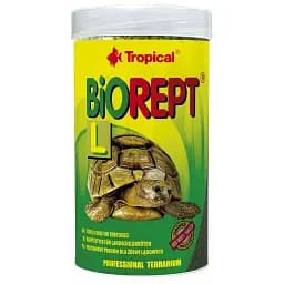 Сухий корм для сухопутних черепах Tropical в паличках Biorept L 250 мл
