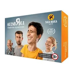 Карткова гра "Несміяка" Доросла Така Мака 960025, 4 колоди карт, інструкція