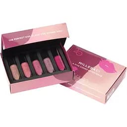 Набор мини стойких помад Nouba Millebaci Kisses Experience n.1, 5 шт.