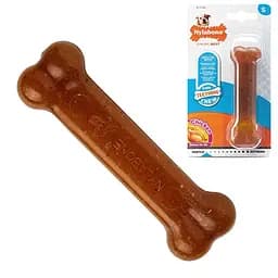 Nylabone Puppy Chew Bone нилабон боун кость жевательная игрушка для щенков вкус курицы