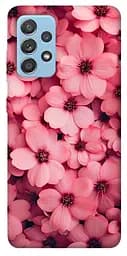 Чохол Demsky Pink flowers для Samsung Galaxy A52 4G / A52 5G