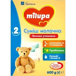 Суха молочна суміш Milupa 2, 600 г