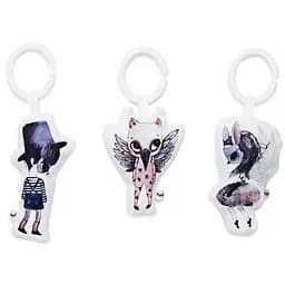 Набір іграшок DockATot Cloud Friends by Mrs. Mighetto Edit/Jack/Valter Sleepyhead, 3 шт. (50202)