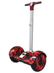 Гіроскутер-сігвей з ручкою Smart Balance A8 Premium 10.5" Полум'я
