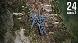 Мультитул Ganzo Multi Tool (G202B), Чорний - мініатюра 20