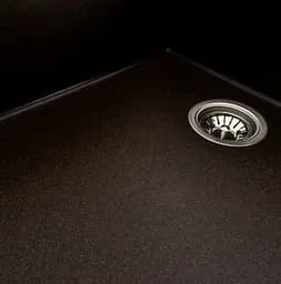 Кухонна мийка Platinum 8650 DIAMOND матова Шоколад (SP000039177) - мініатюра 3