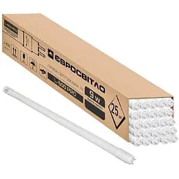 Набор трубчатых ламп Євросвітло Pro 9 Вт 4200K L-600 T8 G13 25 шт (59481)