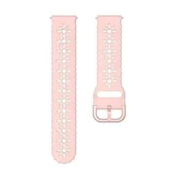 Ремінець Flower для Samsung Gear Sport - рожевий ширина кріплення 20мм силікон Watchbands (W32-3WB23876111) - мініатюра 3