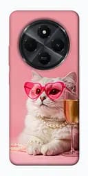 Чохол Demsky Pinky cat для Xiaomi Redmi 14C / Poco C75