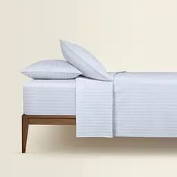 Комплект постільної білизни Cosas Porcelain CS2 Двоспальний сатин білий (StrSatin_01Porcelain_El160x30-Porcelain_180) - мініатюра 4