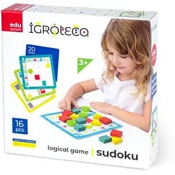 Логічна гра для дітей Судоку Igroteco 900514 геометричні фігури