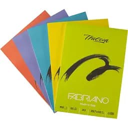 Блок бумаги для графики и каллиграфии Fabriano Traccia А3 5 5г/м2 150 листов