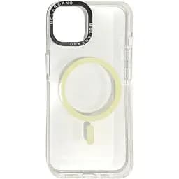 Чохол-накладка Molan Cano Силікон MagSafe для Apple iPhone 13 (clear)