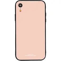 Чохол-накладка Toto Pure Glass Case Apple iPhone XR Pink