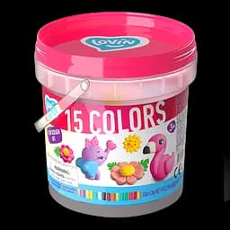 Набір тіста для ліплення "Мили тварини" 15 шт 41165 Lovin (4820199475924)