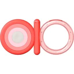 Прорізувач Suavinex Step 2 силіконовий охолоджуючий рожевий (401437)