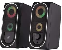 Акустическая система 2E 2.0 PCS234 RGB USB Black (2E-PCS234BK)
