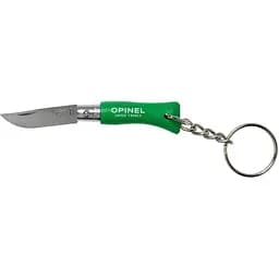 Ніж-брелок складний Opinel Inox №2 зелений (002273)